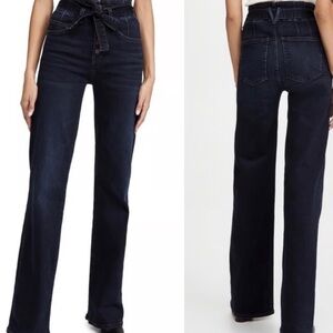 Veronica Beard Rosanna 13” Corset Dark Vintage Jeans